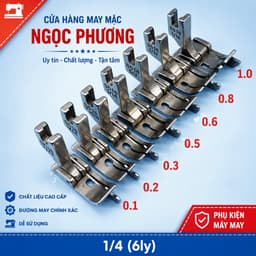 Chân Vịt Diễu Sắt SP18 Phải/Trái – Dùng Cho Máy May 1 Kim Công Nghiệp 1