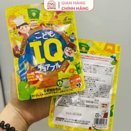 [Nội Địa Nhật Cao Cấp] Kẹo Mút Kodomo Bổ Sung IQ, DHA Và Lợi Khuẩn Giúp Phát Triển IQ Cho Bé 3
