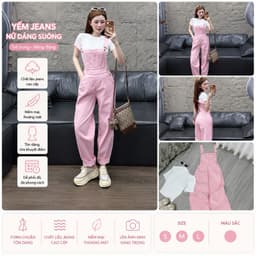 SET YẾM JEAN HỒNG NGỌT NGÀO CÁ TÍNH 2