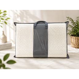 Gối Cao Su Thiên Nhiên Gợn Sóng Aniva Home Tặng Kèm Vỏ Gối - Đàn Hồi Tốt, Thoáng Khí 3