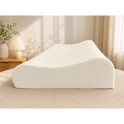 Gối Cao Su Thiên Nhiên Gợn Sóng Aniva Home Tặng Kèm Vỏ Gối - Đàn Hồi Tốt, Thoáng Khí 6