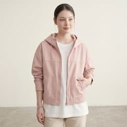 Áo Khoác Nữ Breeze Cotton Kaki Chống Nắng UV UPF50+ - Hoodie Dáng Rộng Thoáng Mát Mùa Hè 7