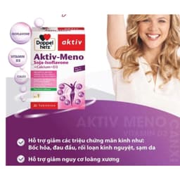 Aktiv-Meno  Viên Uống Cân Bằng Nội Tiết Tố Nữ,Hỗ Trợ Giảm Tần Suất Và Mức Độ Các Triệu Chứng Mãn Kinh< BUNBUN SHOP 2