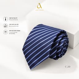 Cà Vạt Nam 8cm Lụa Chống Nhăn Đa Dạng Mẫu Mã - Leo Hoang 6