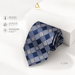 Cà Vạt Nam 8cm Lụa Chống Nhăn Đa Dạng Mẫu Mã - Leo Hoang 8