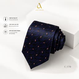 Cà Vạt Nam 8cm Lụa Chống Nhăn Đa Dạng Mẫu Mã - Leo Hoang 7