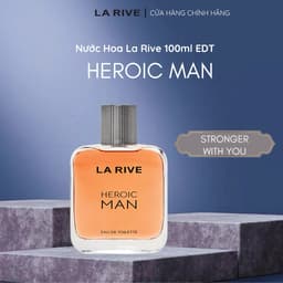 Nước Hoa Nam LA RIVE Heroic Man EDP 100ml Hương Thơm Nam Tính Lịch Lãm Lưu Hương Tốt 4