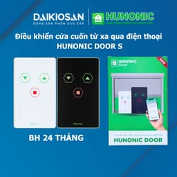 Công tắc cửa cuốn WiFi Hunonic Datic & Doors điều khiển từ xa qua app, báo trạng thái đóng mở 3