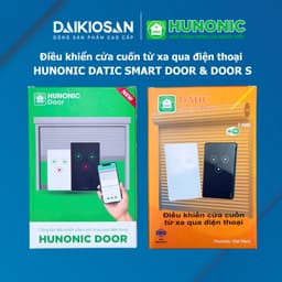 Công tắc cửa cuốn WiFi Hunonic Datic & Doors điều khiển từ xa qua app, báo trạng thái đóng mở 9