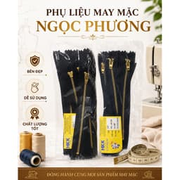 Dây kéo quần Jean HKK 13cm 16cm đủ màu (12 sợi/1lố) 2