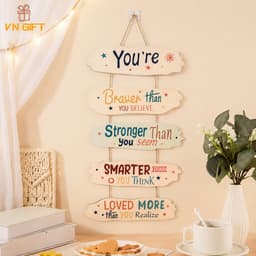 BẢNG GỖ TRANG TRÍ LỚP HỌC SIÊU DỄ THƯƠNG 4