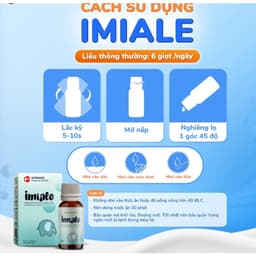 Imiale ( hộp  8ml ) Men vi sinh hỗ trợ cải thiện hệ tiêu hóa, tăng sức đề kháng > BUNBUN SHOP 4