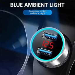 Tẩu sạc nhanh giá rẻ 2 cổng USB thích hợp cho mọi dòng xe ô tô 4