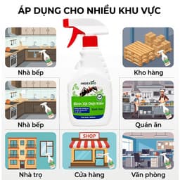 Xịt Kiến Gián Mối Mọt Đa Năng Sinh Học INDEXBIO 500ml – Loại Bỏ Côn Trùng Hiệu Quả, Lành Tính 8