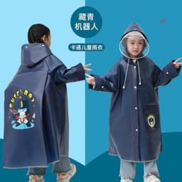 🌧️ ÁO MƯA TRẺ EM CÓ KÍNH CHE MẶT – CHỐNG MƯA, CHỐNG GIÓ HIỆU QUẢ 🌧️ 6