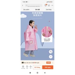 🌧️ ÁO MƯA TRẺ EM CÓ KÍNH CHE MẶT – CHỐNG MƯA, CHỐNG GIÓ HIỆU QUẢ 🌧️ 8
