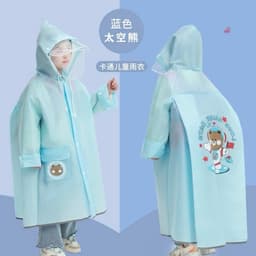 🌧️ ÁO MƯA TRẺ EM CÓ KÍNH CHE MẶT – CHỐNG MƯA, CHỐNG GIÓ HIỆU QUẢ 🌧️ 7