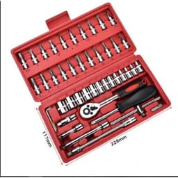 [Top Value] BỘ DỤNG CỤ 46 CHI TIẾT, BỘ DỤNG CỤ MỞ BU LÔNG ỐC VÍT ĐA NĂNG BH 12 THÁNG LOẠI 1 1