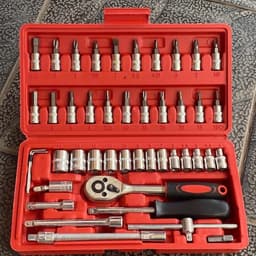 [Top Value] BỘ DỤNG CỤ 46 CHI TIẾT, BỘ DỤNG CỤ MỞ BU LÔNG ỐC VÍT ĐA NĂNG BH 12 THÁNG LOẠI 1 3