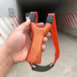 bộ Ná cao su gỗ căm xe tặng kèm 1 dây sỏi đá dày 2mm dài 25cm 7