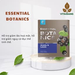 [Hỗ trợ mắt] Thực phẩm bảo vệ sức khỏe Essential Botanics Aronia & Lutein – 30 viên 1