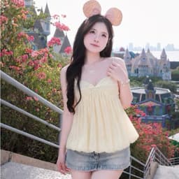 | BIG SIZE  | Áo bí tơ phối ren cách điệu TRANG CLOTHING Áo dáng xòe chuẩn hàng cao cấp  ÁO TƠ 2 LỚP MỎNG XUYÊN THẤU NHẸ 3
