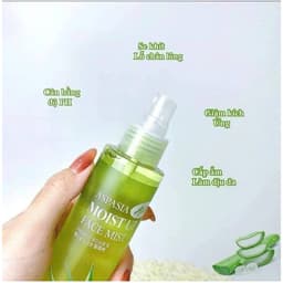 Xịt Khoáng Aspasia Moist Up Face Mist Aloe 150ml 2