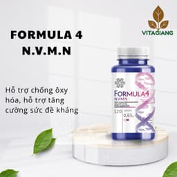 Thực phẩm Siberian novomin FORMULA 4, hỗ trợ ngăn oxy hóa , bảo vệ tế bào cơ thể  hộp 120v TD88 2