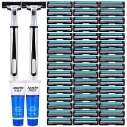 COMBO 36  Lưỡi Dao Cạo Râu + 1 Cán Dao Tặng 1 Lọ Gel Làm Mềm Râu ''T/LINH'' 7