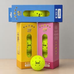[CHÍNH HÃNG] Box 3 Bóng Pickleball CHANLONG 48 Lỗ Ngoài Trời, Bay Chuẩn, Đàn Hồi Tốt, Bền Chắc 4