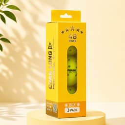 [CHÍNH HÃNG] Box 3 Bóng Pickleball CHANLONG 48 Lỗ Ngoài Trời, Bay Chuẩn, Đàn Hồi Tốt, Bền Chắc 6