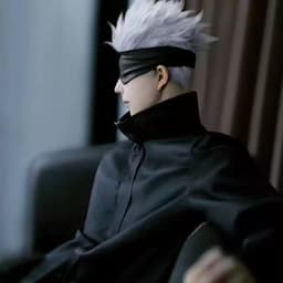 Bịt Mắt Da Gojo Satoru Jujutsu Kaisen Chú Thuật Hồi Chiến Phụ Kiện Cosplay Anime Nhật Bản 2
