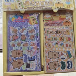 Hộp 20 tấm sticker capy bara to 2