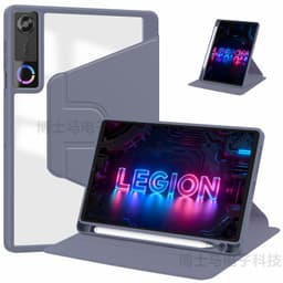 Bao Da MTB Lenovo Legion Y700 TAB Gen 5 8.8" 2026 TB323FU/ Gen 4 8.8 2025 Xoay 360 Độ Lưng Cứng Trong Suốt Viền Dẻo 4