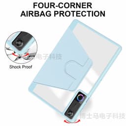 Bao Da MTB Lenovo Legion Y700 TAB Gen 5 8.8" 2026 TB323FU/ Gen 4 8.8 2025 Xoay 360 Độ Lưng Cứng Trong Suốt Viền Dẻo 7