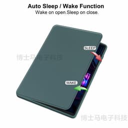 Bao Da MTB Lenovo Legion Y700 TAB Gen 5 8.8" 2026 TB323FU/ Gen 4 8.8 2025 Xoay 360 Độ Lưng Cứng Trong Suốt Viền Dẻo 5