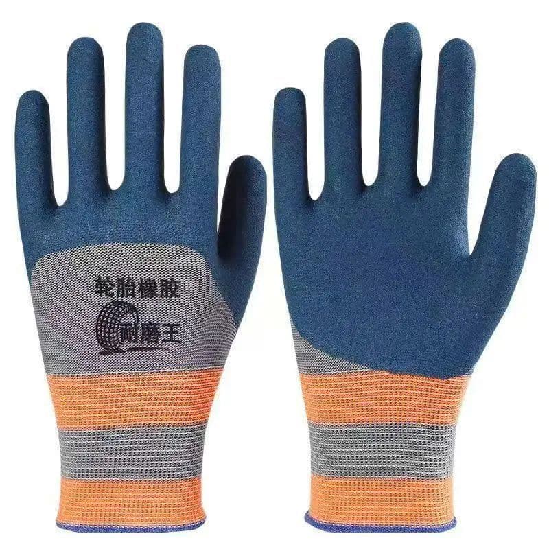 Combo 6- 12 Đôi Găng Tay Cao Su Bảo Hộ Lao Động Chống Tác Động, Chống Trượt - An Toàn, Bền Chắc