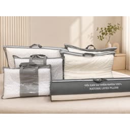 Gối Cao Su Thiên Nhiên Gợn Sóng Massage Aniva Home - Gối Ngủ Thoáng Khí, Hỗ Trợ Cổ Vai Gáyo 6