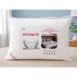 Gối Lông Vũ Nhân Tạo Aniva Home  | Êm Ái, Thoáng Khí, Nâng Đỡ Cổ Vai Gáy, Không Xẹp Lún 6