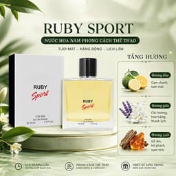Nước hoa nam Sport - NAM TÍNH, CUỐN HÚT (100ML) 3