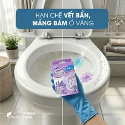 Gel khử mùi, khử khuẩn bồn cầu Power Gel Toilet Cleaner ECODEALS 70g - Sạch bóng, thơm mát suốt tuần 4