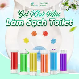 Gel khử mùi, khử khuẩn bồn cầu Power Gel Toilet Cleaner ECODEALS 70g - Sạch bóng, thơm mát suốt tuần 2