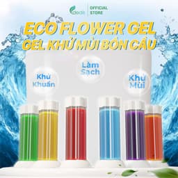 Gel khử mùi, khử khuẩn bồn cầu Power Gel Toilet Cleaner ECODEALS 70g - Sạch bóng, thơm mát suốt tuần 3