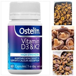 Viên uống bổ sung Canxi Ostelin Calcium & Vitamin D3 + K2, 60 viên 1