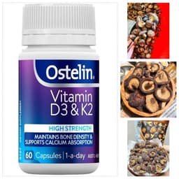 Viên uống bổ sung Canxi Ostelin Calcium & Vitamin D3 + K2, 60 viên 3