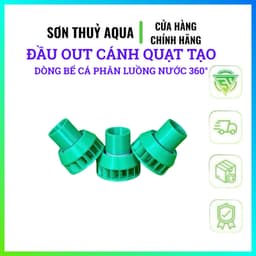 Đầu Out Cánh Quạt Tạo Dòng Bể Cá tràn trên tràn dưới – Phân Luồng Nước 360° – Tăng Oxy, Giảm Cặn Bẩn 3