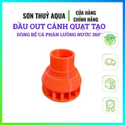 Đầu Out Cánh Quạt Tạo Dòng Bể Cá tràn trên tràn dưới – Phân Luồng Nước 360° – Tăng Oxy, Giảm Cặn Bẩn 6
