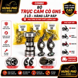 Bộ trục cam cò 2 lỗ hàng lắp giáp theo xe 1