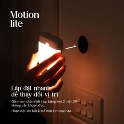 Đèn Led cảm biến chuyển động Velix Motion Lite | Đèn cảm ứng dán tường, cầu thang, tủ quần áo 5