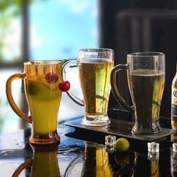 Bộ 6 Cốc Thủy Tinh Uống Bia Hơi Hà Nội, Cốc Thủy Tinh Cỡ Lớn 1